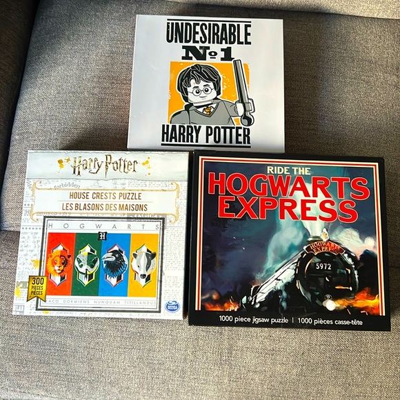 Harry Potter Puzzles and Gift Set - Picture 1 of 10